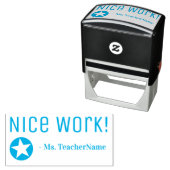 "Mooi werk!" Toewijzing Rubberstempel in klasse Zelfinktende Stempel (In situ)