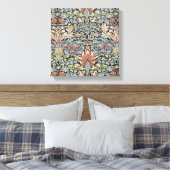 Mooi werk van William Morris, Art Nouveau, Beaut Canvas Afdruk (Insitu (Slaapkamer))