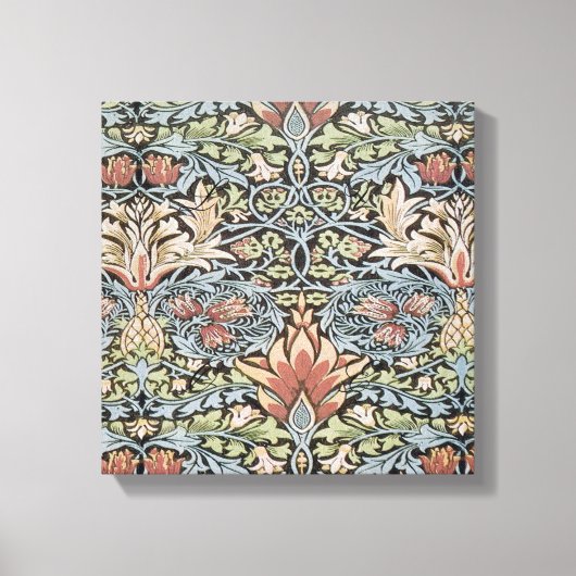 Mooi werk van William Morris, Art Nouveau, Beaut Canvas Afdruk (Voorkant)