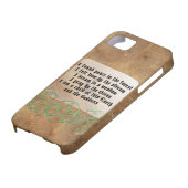 Mooi Wiccan Poem Case-Mate iPhone Case (Onderkant)