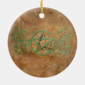 Mooi Wiccan Poem Keramisch Ornament (Achterkant)