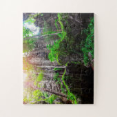 Mooi wijnbos legpuzzel (Verticaal)