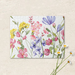 Mooi Wilde Bloemen Legpuzzel