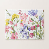 Mooi Wilde Bloemen Legpuzzel (Horizontaal)