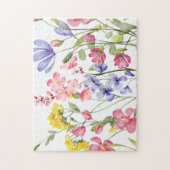Mooi Wilde Bloemen Legpuzzel (Verticaal)