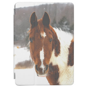 Mooi winterpaard iPad air cover