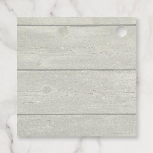 Mooi wit paard in de winter Foto Kerstmis Bedankjes Labels (Achterkant)