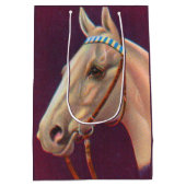mooi wit paard medium cadeauzakje (Achterkant)