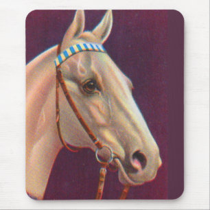 mooi wit paard muismat