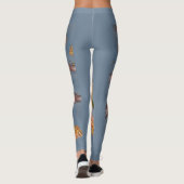 Mooi wonderbaarlijke schimmelblauwe giraffe Hakuna Leggings (Achterkant)