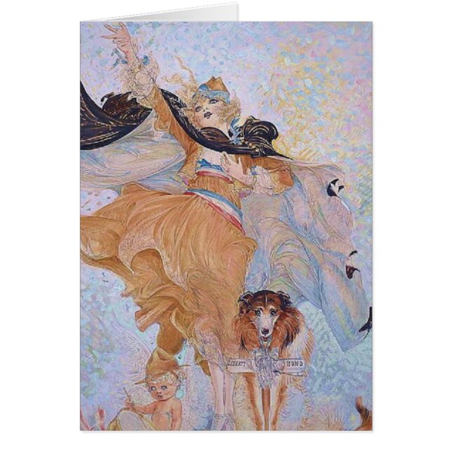 Mooi WWI Nell Brinkley Girl (Voorkant)