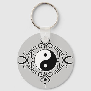 Mooi Yin Yang Tshirt of product Sleutelhanger