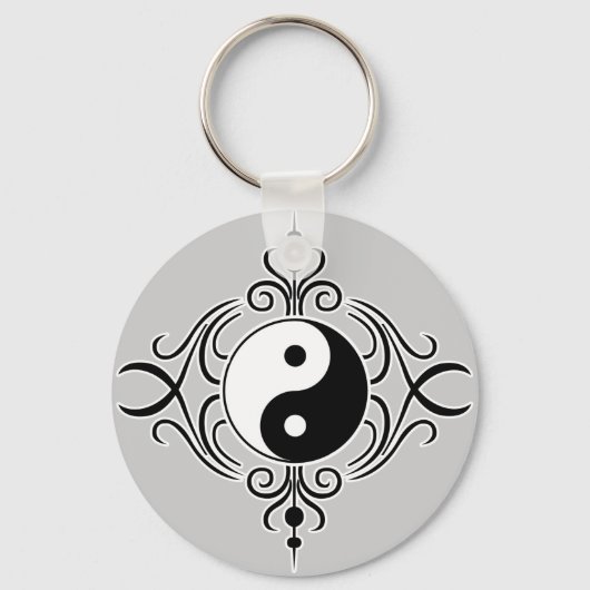 Mooi Yin Yang Tshirt of product Sleutelhanger (Voorkant)