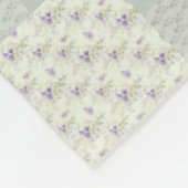 Mooi zacht groen patchwork ontwerp fleece deken (Hoek)