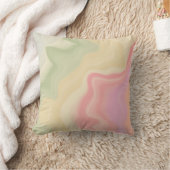 Mooi Zachte Pastel Abstract Regenboog Kussen (Deken)