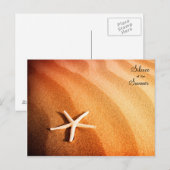 Mooi Zand met Ster Briefkaart (Voorkant / Achterkant)