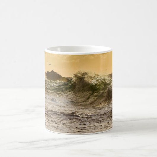 Mooi Zee landschap Coffee Mag Koffiemok (Center)