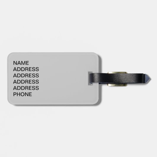 Mooi zegel, Siamese kat Bagagelabel (Achterkant horizontaal)