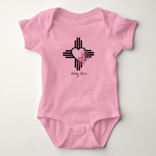 Mooi Zia Hart Baby Roos Romper