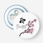 mooi zijn button flesopener (Voorkant)