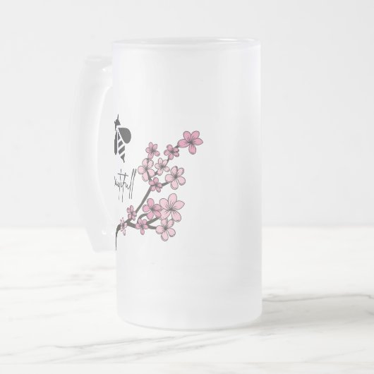 mooi zijn matglas bierpul (Voorkant links)