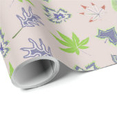 Mooi zomerpatroon cadeaupapier (Rol Hoek)