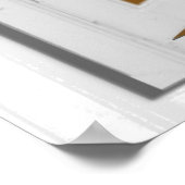 Mooi zonnescherm Uitzicht Poster (Hoek)