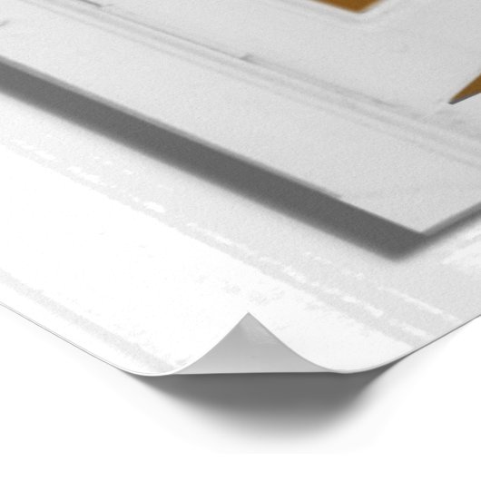 Mooi zonnescherm Uitzicht Poster (Hoek)