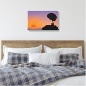 mooi-zonsondergang | Zazzle_Growshop. Canvas Afdruk (Insitu (Slaapkamer))