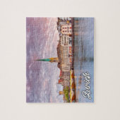 Mooi Zürich, Zwitserland Legpuzzel (Verticaal)