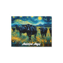 Mooi zwart Angus vee