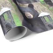 Mooi zwart Beer Cadeaupapier (Rol Hoek)