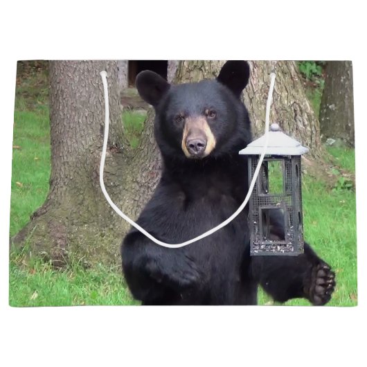 Mooi zwart Beer Groot Cadeauzakje (Voorkant)