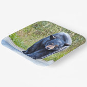 Mooi zwart Beer - Papier Bord (Gebogen)