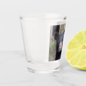 Mooi zwart Beer Shot Glas (Links)