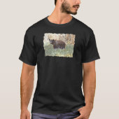 Mooi zwart Beer T-shirt (Voorkant)