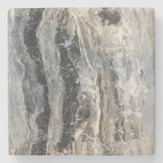 Mooi zwart en grijs gekleurd Onderzetter (Voorkant)