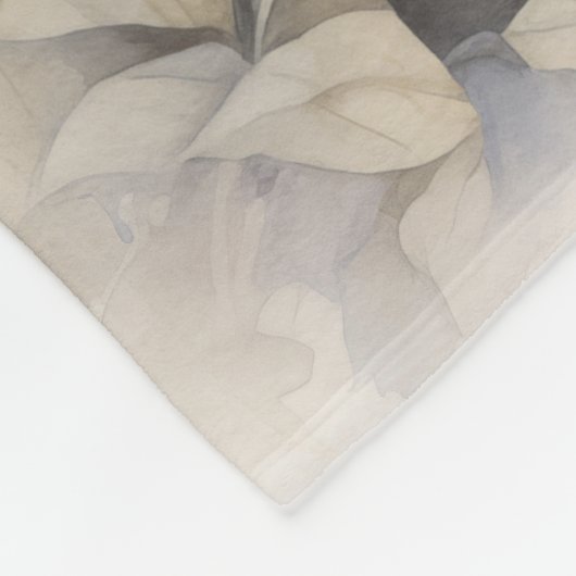 Mooi zwart lab fleece deken (Hoek)