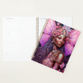 Mooi zwart meisje met fantasy Art Planner (Display)