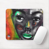 Mooi zwart muismat (Met muis)