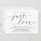 Mooi zwart, niets Fancy, gewoon liefde, opkomst Kaart (Voorkant)