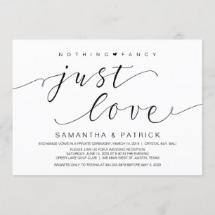 Mooi zwart, niets Fancy, gewoon liefde, opkomst Kaart