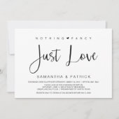 Mooi zwart, niets Fancy, gewoon liefde, opkomst Kaart (Voorkant)