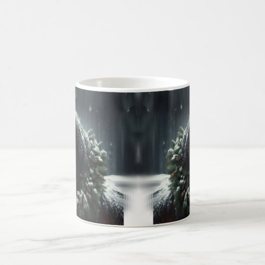 Mooi zwart paard hippische dier liefde koffiemok (Center)