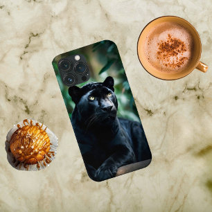 Mooi zwart panter Case-Mate iPhone case