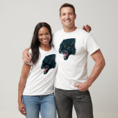 Mooi zwart panter t-shirt (Unisex)