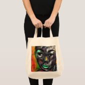 Mooi zwart tote bag (Voorkant (product))