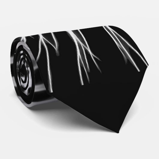 Mooi zwart-wit Tiger-Afrika Stropdas (Opgerold)