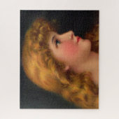 mooie 19e-eeuwse vrouw legpuzzel (Verticaal)