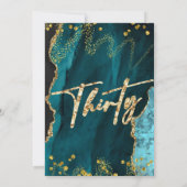 Mooie 30e verjaardag kaart (Achterkant)